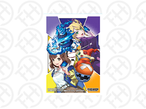 Digimon Card Sleeves - Arisa Kinosaki and Violet Inboots (60-Pack)