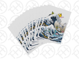 Pokemon Center –Great Wave Pikachu & Friends Sleeves (65 micas)