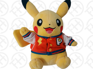 Pokemon Worlds – Anaheim 2025 Pikachu Varsity Plush