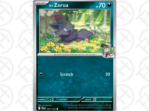 N's Zorua - SV09: Journey Together (JTG)
