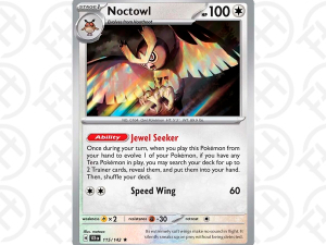 Noctowl - SV07: Stellar Crown (SCR) (Holo)