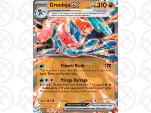 Greninja ex - 106/167 - SV06: Twilight Masquerade (TWM)