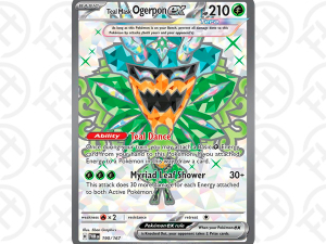 Teal Mask Ogerpon ex - 190/167 - SV06: Twilight Masquerade (TWM)