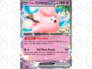 Lillie's Clefairy ex - 056/159 - SV09: Journey Together (JTG)