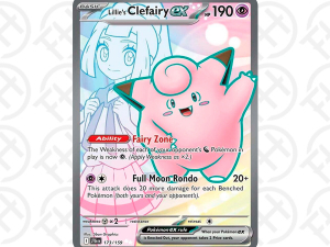 Lillie's Clefairy ex - 173/159 - SV09: Journey Together (JTG)