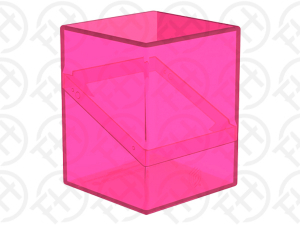 Ultimate Guard - Boulder Deck Case Clear - Rhodonite (100)