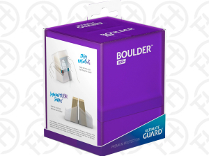 Ultimate Guard - Boulder Deck Case Solid - Amethyst (100)