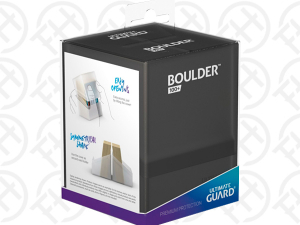 Ultimate Guard - Boulder Deck Case Solid - Onyx (100)