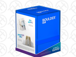 Ultimate Guard - Boulder Deck Case Solid - Sapphire (100)