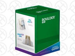 Ultimate Guard - Boulder Deck Case Solid - Emerald (100)