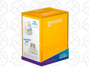 Ultimate Guard - Boulder Deck Case Solid - Amber (80)