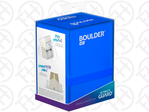 Ultimate Guard - Boulder Deck Case Solid - Sapphire (80)