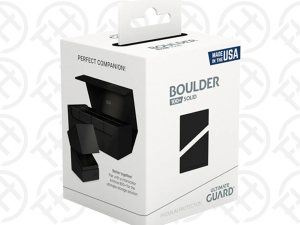 Ultimate Guard – Boulder Deck Case Solid – Black (100+)