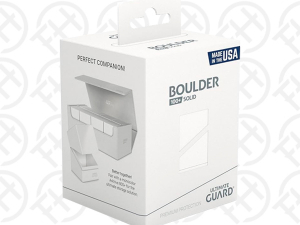 Ultimate Guard – Boulder Deck Case Solid – White (100+)