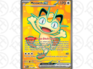 Meowth ex - 107/088 - ME03: Perfect Order (POR)