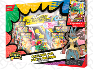 Ascended Heroes – Premium Poster Collection (Mega Lucario) (Español)