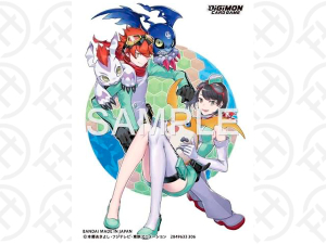 Digimon Card Sleeves – Dan Yuki & Kanan Yukin (60-Pack)