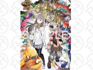 Digimon Card Sleeves – Inori Misono & Aegiomon (60-Pack)