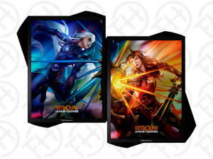 Riftbound Card Sleeves – Diana vs Leona (100-Pack)