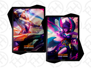 Riftbound Card Sleeves – Kayle vs Morgana (100-Pack)