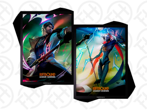 Riftbound Card Sleeves – Jace vs Viktor (100-Pack)