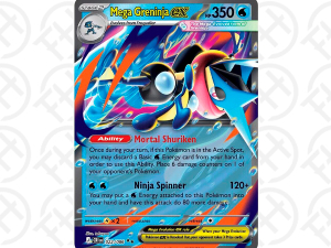 Mega Greninja ex - 022/086 - ME04: Chaos Rising (CRI)