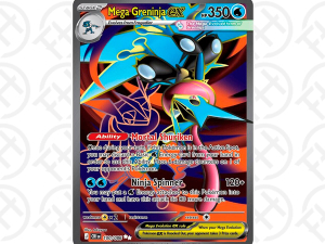 Mega Greninja ex - 100/086 - ME04: Chaos Rising (CRI)