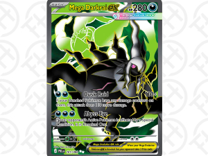 Mega Darkrai ex - 101/084 - ME05: Pitch Black (PBL)