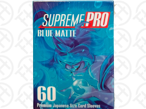SupremePro Matte - Blue Premium Sleeves (60 Pack)