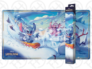 Lorcana Playmat – Stitch Carefree Snowboarder